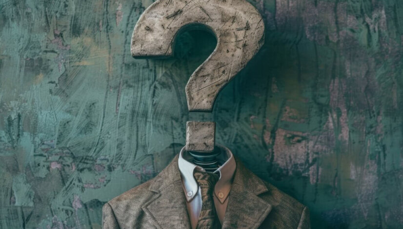 medium-shot-question-mark-suit-themed-background-style-fashion-photography