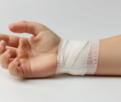 minimalistic-series-child-s-wrist-injury-splint-white-background-with-gentle-grip