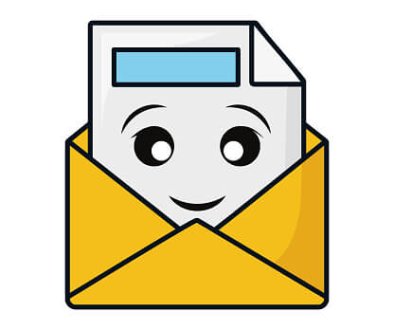 Mail open with letter icon vector illustration graphic design